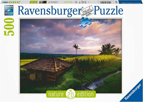 Ravensburger | Bali Rice Fields | Nature Edition No.22 | 500 Pieces | Jigsaw Puzzle