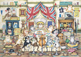 Crazy Cats... Afternoon Tea Tiddles - Vintage No.14 | Linda Jane Smith | Ravensburger | 1000 Pieces | Jigsaw Puzzle