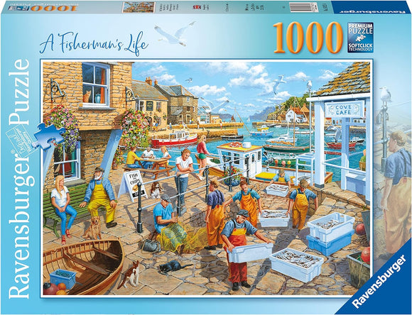 Ravensburger | Fisherman's Life | 1000 Pieces | Jigsaw Puzzle