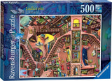 Ravensburger | Ludicrous Library - Colin Thompson | 500 Pieces | Jigsaw Puzzle