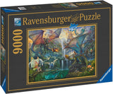 Ravensburger | Magical Dragon Forest - Silvia Christoph | 9000 Pieces | Jigsaw Puzzle