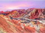 Rainbow Mountains - China | Beautiful Mountains | Ravensburger | 1000 Pieces | Jigsaw Puzzle