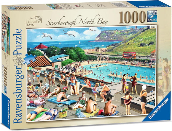 Ravensburger | Scarborough North Bay - Leisure Days No.8 | 1000 Pieces | Jigsaw Puzzle