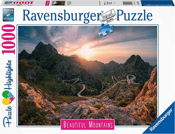 Ravensburger | Serra de Tramuntana - Mallorca | Beautiful Mountains | 1000 Pieces | Jigsaw Puzzle