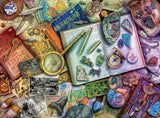Ravensburger | The Archaeologists Desk - Aimee Stewart | 500 Pieces | Jigsaw Puzzle