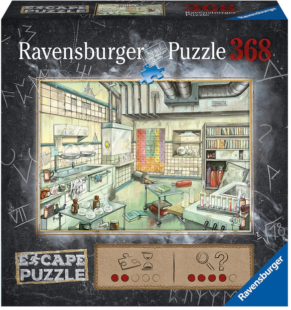 Ravensburger | The Laboratory - Escape Room | 368 Pieces | Jigsaw Puzzle