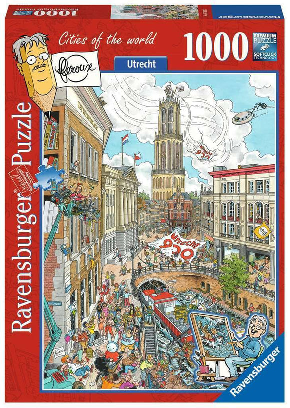 Ravensburger | Utrecht - Fleroux Cities | 1000 Pieces | Jigsaw Puzzle