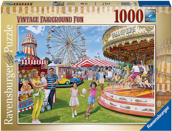 Ravensburger | Vintage Fairground Fun | 1000 Pieces | Jigsaw Puzzle