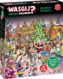 Reindeer Rumpus! - Christmas Advent Calendar | Wasgij? | Jumbo | 24 x 54 Pieces | Jigsaw Puzzle