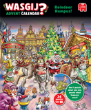 Reindeer Rumpus! - Christmas Advent Calendar | Wasgij? | Jumbo | 24 x 54 Pieces | Jigsaw Puzzle