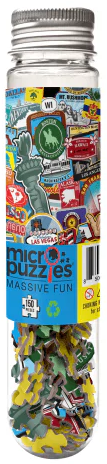 USA! - Road Trip | Micro Puzzles | 150 Pieces | Micro Jigsaw Puzzle