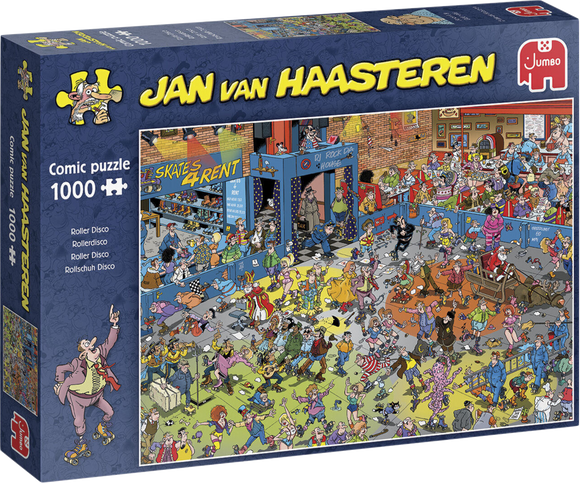 Roller Disco - Jan van Haasteren | Jumbo | 1000 Pieces | Jigsaw Puzzle