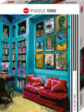 Room With Red Sofa - Home | Norman O'Flynn | Heye | 1000 Pieces | Jigsaw Puzzle