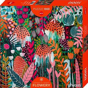 Ruby Sunshine - Flowery | Bernadette Twomey | Heye | 1000 Pieces | Jigsaw Puzzle