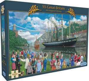 SS Great Britain - Bryan Evans | Gibsons | 1000 Pieces | Jigsaw Puzzle