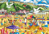 Saltburn-By-The-Sea - Elizabeth Blustin | Gibsons | 500 Pieces | Jigsaw Puzzle