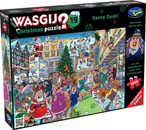 Santa Dash! - Christmas No.19 | Wasgij? | Holdson | 1000 Pieces | Jigsaw Puzzle