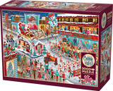 Santa's Parade - Diane Dempsey | Cobble Hill | 2000 Pieces | Jigsaw Puzzle