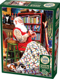 Santa's Quilt - Tom Newsom | Cobble Hill | 1000 Pieces | Jigsaw Puzzle