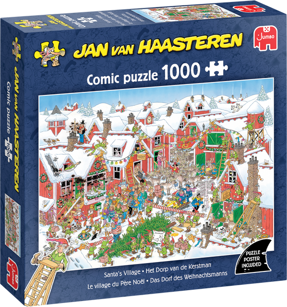 Santa's Village - Jan van Haasteren | Jumbo | 1000 Pieces | Jigsaw Puzzle