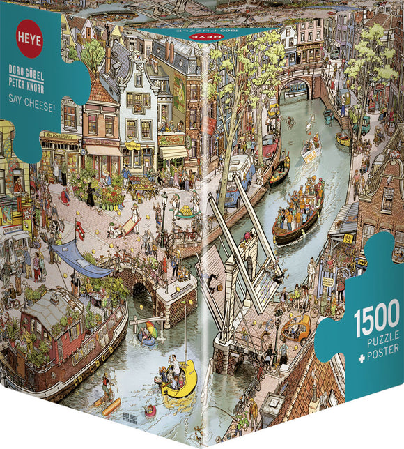 Say Cheese! - Doris Göbel & Peter Knorr | Heye | 1500 Pieces | Jigsaw Puzzle