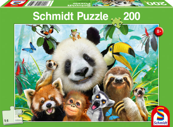 Schmidt | Animal Fun - Howard Robinson | 200 Pieces | Jigsaw Puzzle