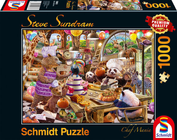 Schmidt | Chef Mania - Steve Sundram | 1000 Pieces | Jigsaw Puzzle