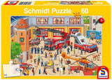 Fire Station | Schmidt | 60 Pieces | Jigsaw Puzzle