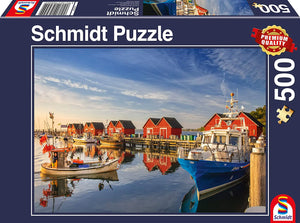 Fishing Harbour - Weisse Wiek | Schmidt | 500 Pieces | Jigsaw Puzzle