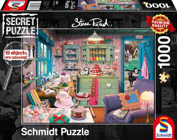 Schmidt | Grandmother's Room - Steve Read | Secret Puzzle | 1000 Pieces | Jigsaw Puzzle