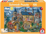 Haunted Castle | Schmidt | 100 Pieces | Jigsaw Puzzle