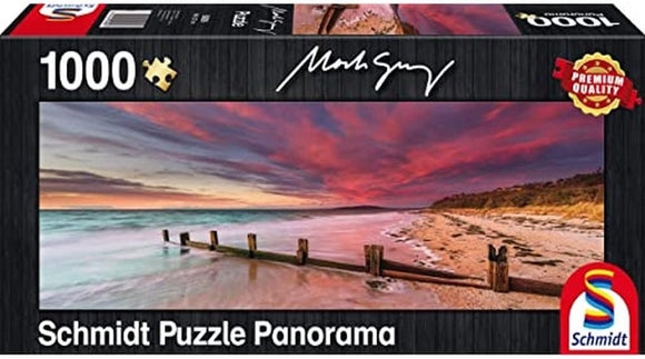 Schmidt | McCrae Beach - Mornington Peninsula | Mark Gray | 1000 Pieces | Panorama Jigsaw Puzzle