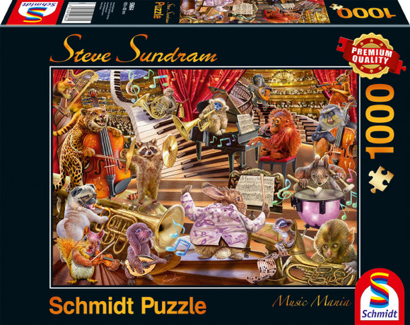 Schmidt | Music Mania - Steve Sundram | 1000 Pieces | Jigsaw Puzzle