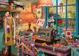 Schmidt | On The Sewing Room - Steve Road | Secret Puzzle | 1000 Pieces | Jigsaw Puzzle