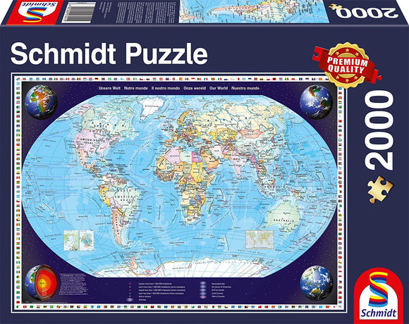 Schmidt | Our World | 2000 Pieces | Jigsaw Puzzle