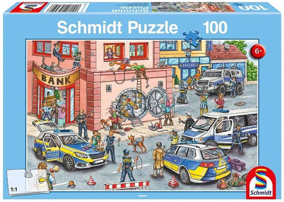 Schmidt | Police Operation | 100 Pieces | Jigsaw Puzzle