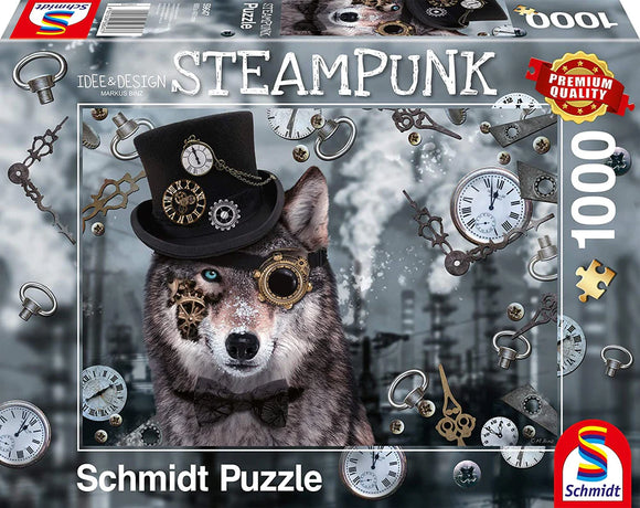 Schmidt | Steampunk Wolf - Markus Binz | 1000 Pieces | Jigsaw Puzzle