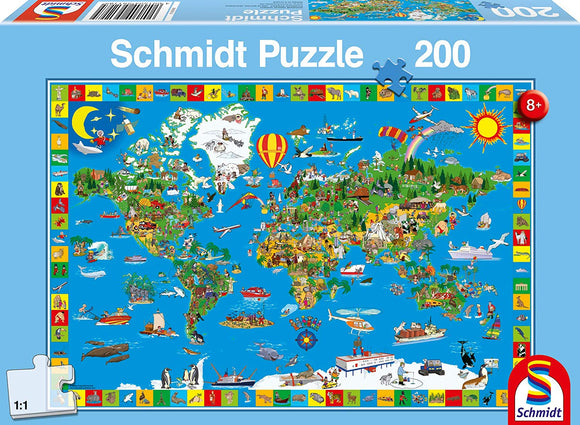 Schmidt | Your Amazing World - Krüger & Schönhoff Verlag | 200 Pieces | Jigsaw Puzzle