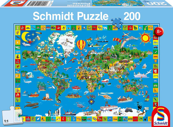 Your Amazing World - Krüger & Schönhoff Verlag | Schmidt | 200 Pieces | Jigsaw Puzzle