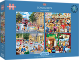School Days - Trevor Mitchell | Gibsons | 4 X 500 Pieces | Jigsaw Puzzle