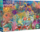 Seahorses, Sea Stars & Sea Slugs - Uta Krogmann | Eeboo | 100 Pieces | Jigsaw Puzzle