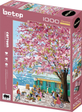 Seaside Flower | Blackcard | Botop | 1000 Pieces | Jigsaw Puzzle