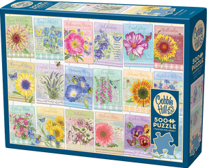 Seed Packets - Jane Shasky | Cobble Hill | 500 Pieces | Jigsaw Puzzle