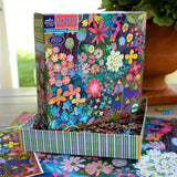 Seeds & Flowers - Melissa Sweet | Eeboo | 1000 Pieces | Jigsaw Puzzle