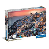 Shades Of Santorini | Clementoni | 1000 Pieces | Jigsaw Puzzle