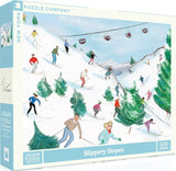 Slippery Slopes - Tug Rice | New York Puzzle Company | 500 Pieces | Jigsaw Puzzle