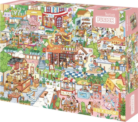 Small Streets | Botop Fusion | 1000 Pieces | Jigsaw Puzzle