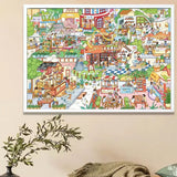Small Streets | Fusion | Botop | 1000 Pieces | Jigsaw Puzzle