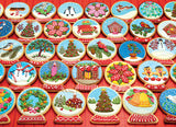 Snow Globe Cookies | Cobble Hill | 1000 Pieces | Jigsaw Puzzle