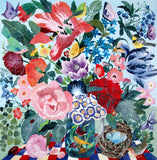 Spring Bouquet - Malin Gyllensvaan | Eeboo | 1000 Pieces | Jigsaw Puzzle